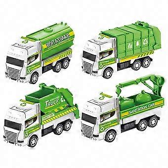 Pull Back Friction Excavator Toy Car for Ages 2-6, Cute Realistic Design