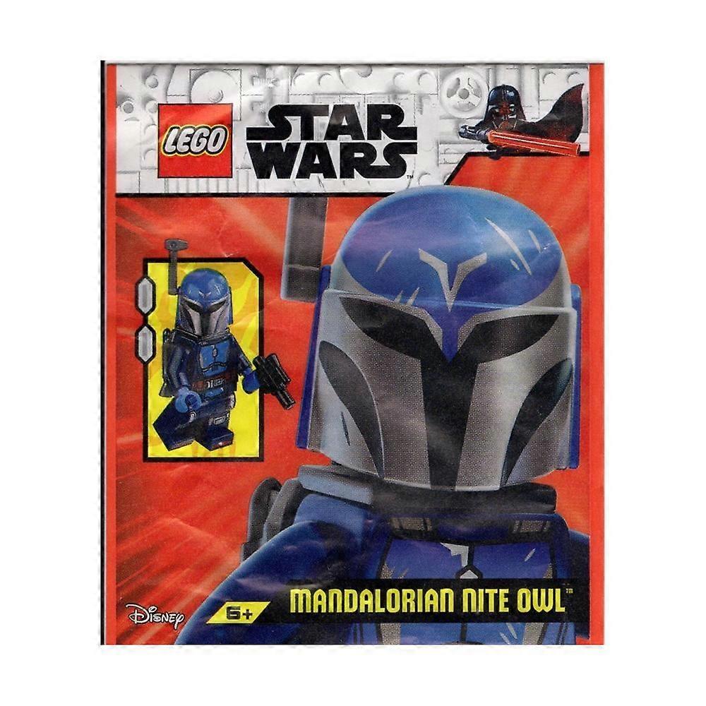 LEGO Star Wars, Mandalorian, figurine "Nite Owl", ensemble comprenant un sachet en papier et une figurine en aluminium, référence 912501.