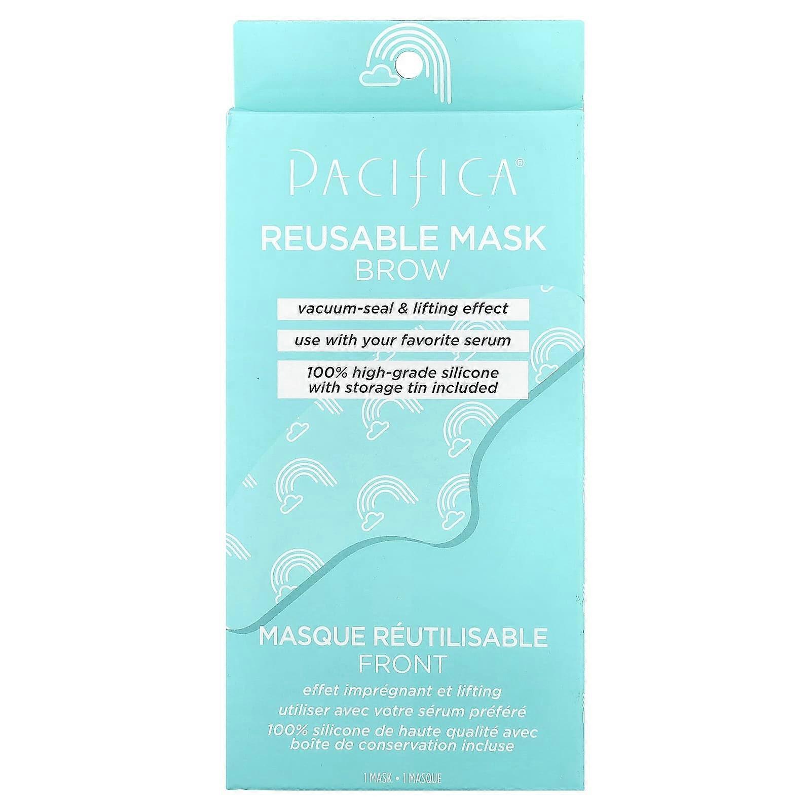 Pacifica, Reusable Brow Beauty Mask, 1 Mask