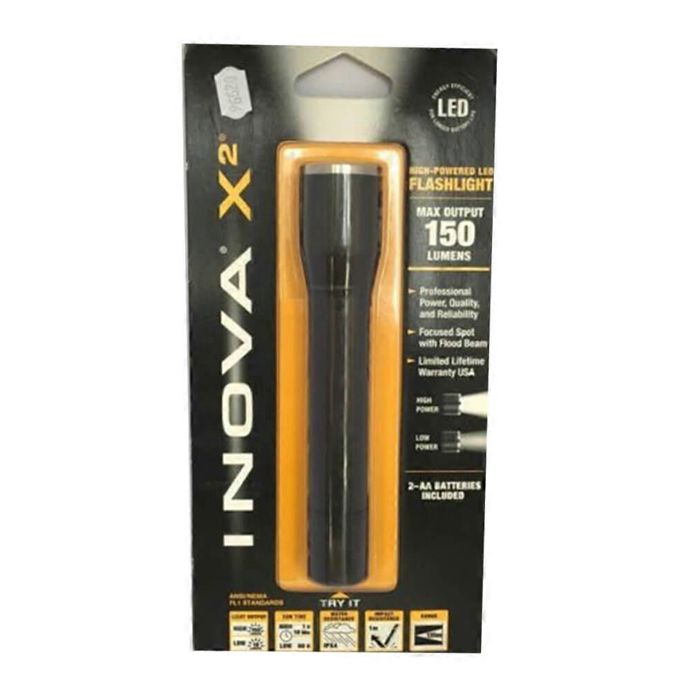 X2 Black Exceptional Engineering Unexpectedly Compact Precision Led Flashlight