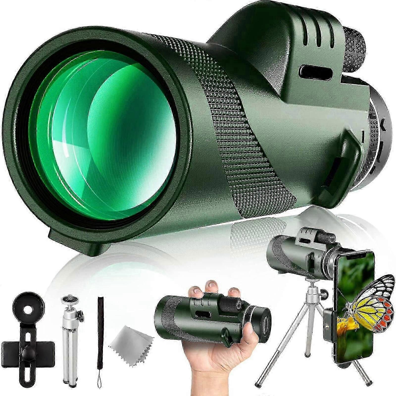 80x100 HD Night Vision Monocular