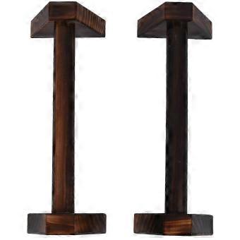 40CM Wooden Handstand Bracket Push Up Stands, Balance Parallel Bar for Body Building Fitness for Outdoor Use