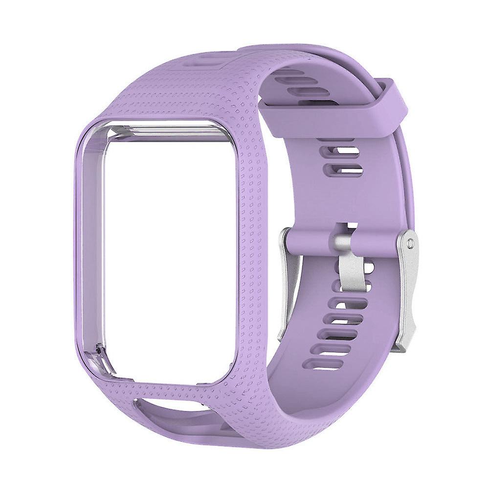 Universal Silicone Replacement Watchband Strap For Tomtom 2 3 Series/Runner 2 3