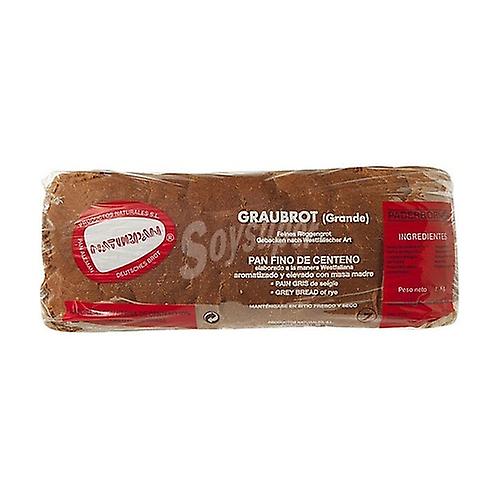 Graubot gray rye bread Nº7 1 kg