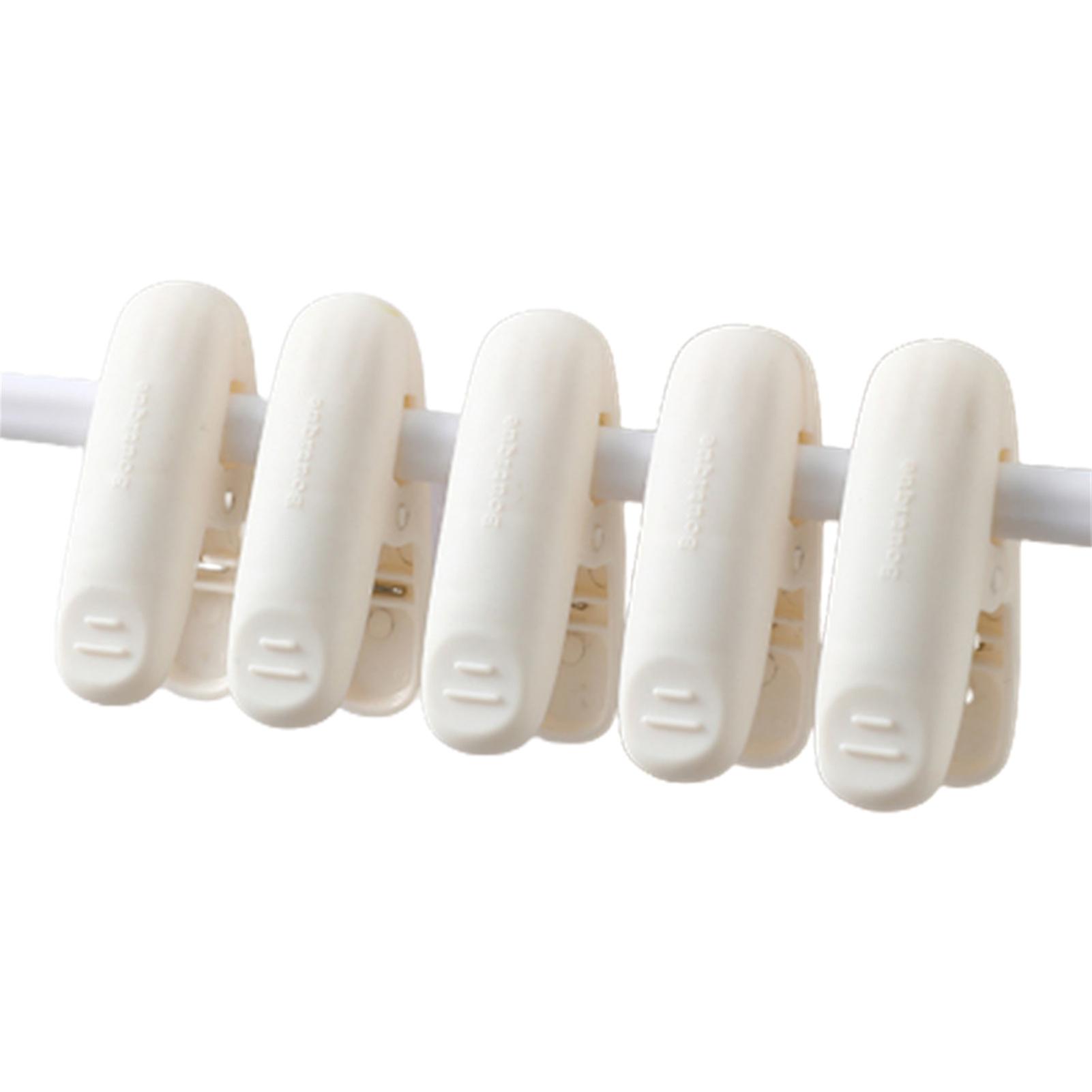 5 Pcs Drying Quilt Clothes Clip Strong Load-bearing Easy To Use For Snacks Documents Blanket