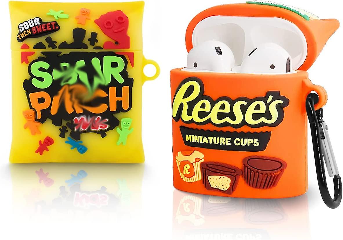 2Pack for Airpod 2/1 Case, Candy Ree's Chocolate Airpod Case for