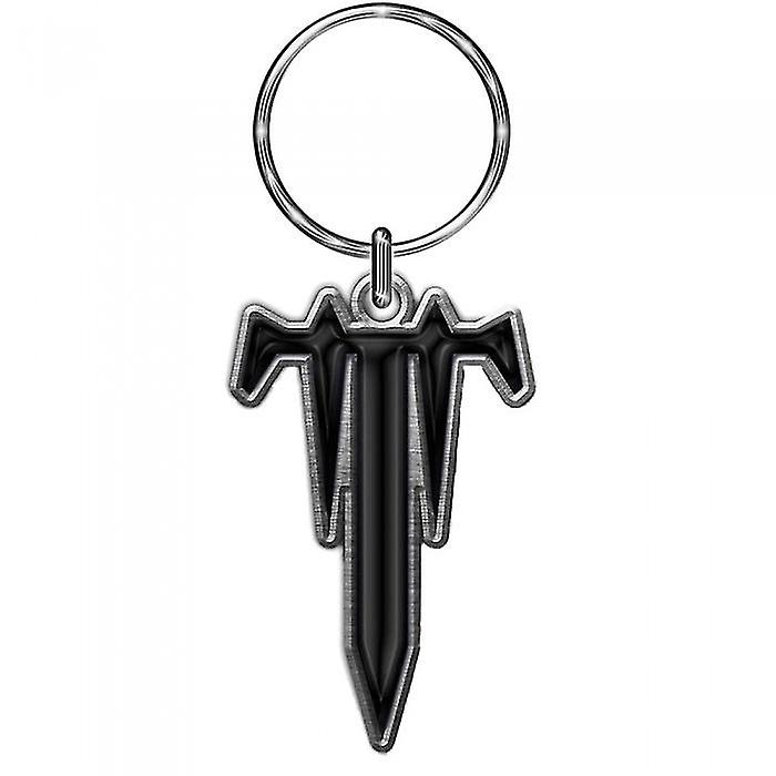 Trivium T Logo Keyring