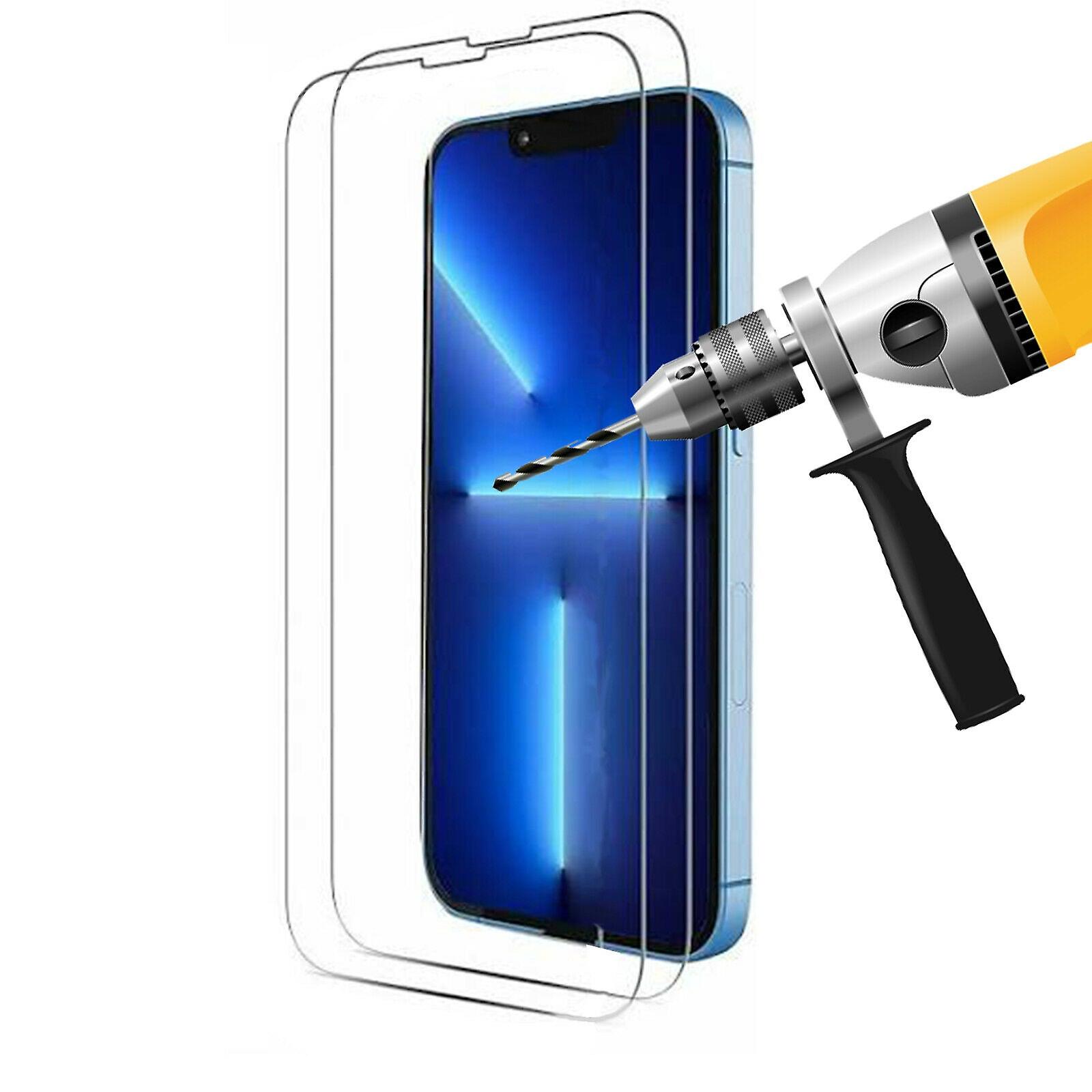2 Pack 9h Tempered Glass Screen Protector Guard For Apple Iphone 14 Front