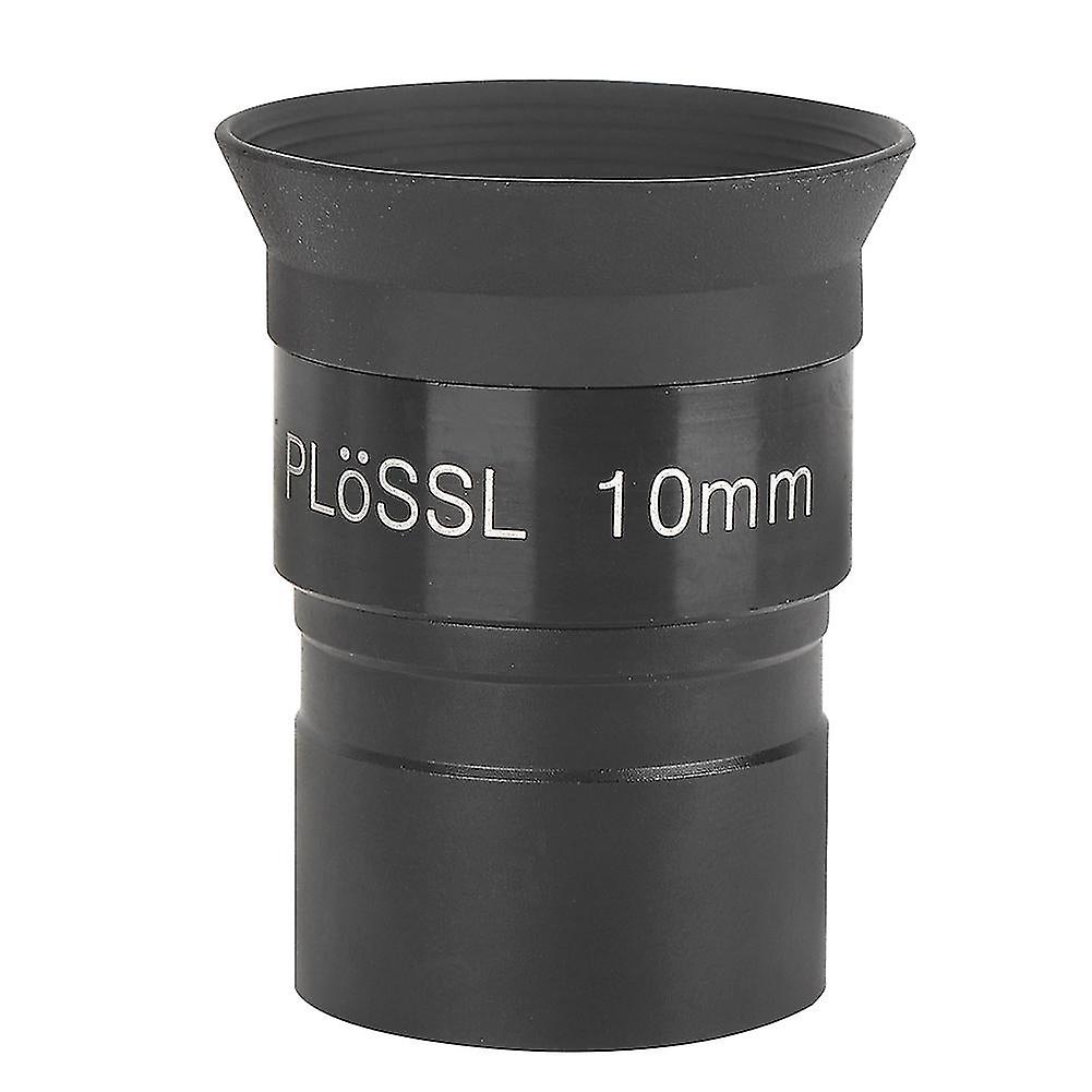 Black Metal 10mm 1.25inch Multilayer Wideband Coating Monocular Eyepiece For Astronomical Telescope Accessory