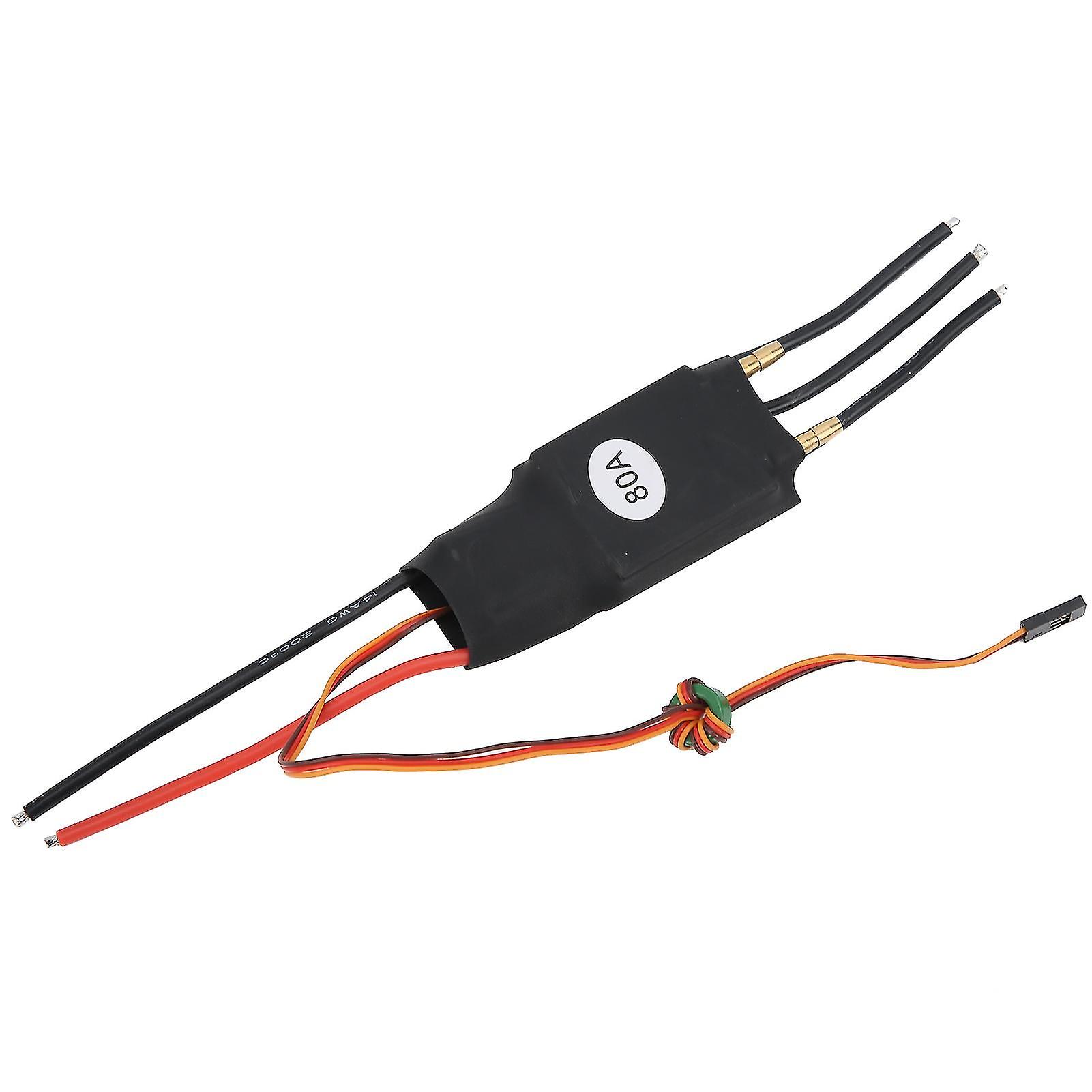 80A Oneway Brushless Water Cooling Electric Speed Controller Esc 5v/5a Bec For Rc Boat
