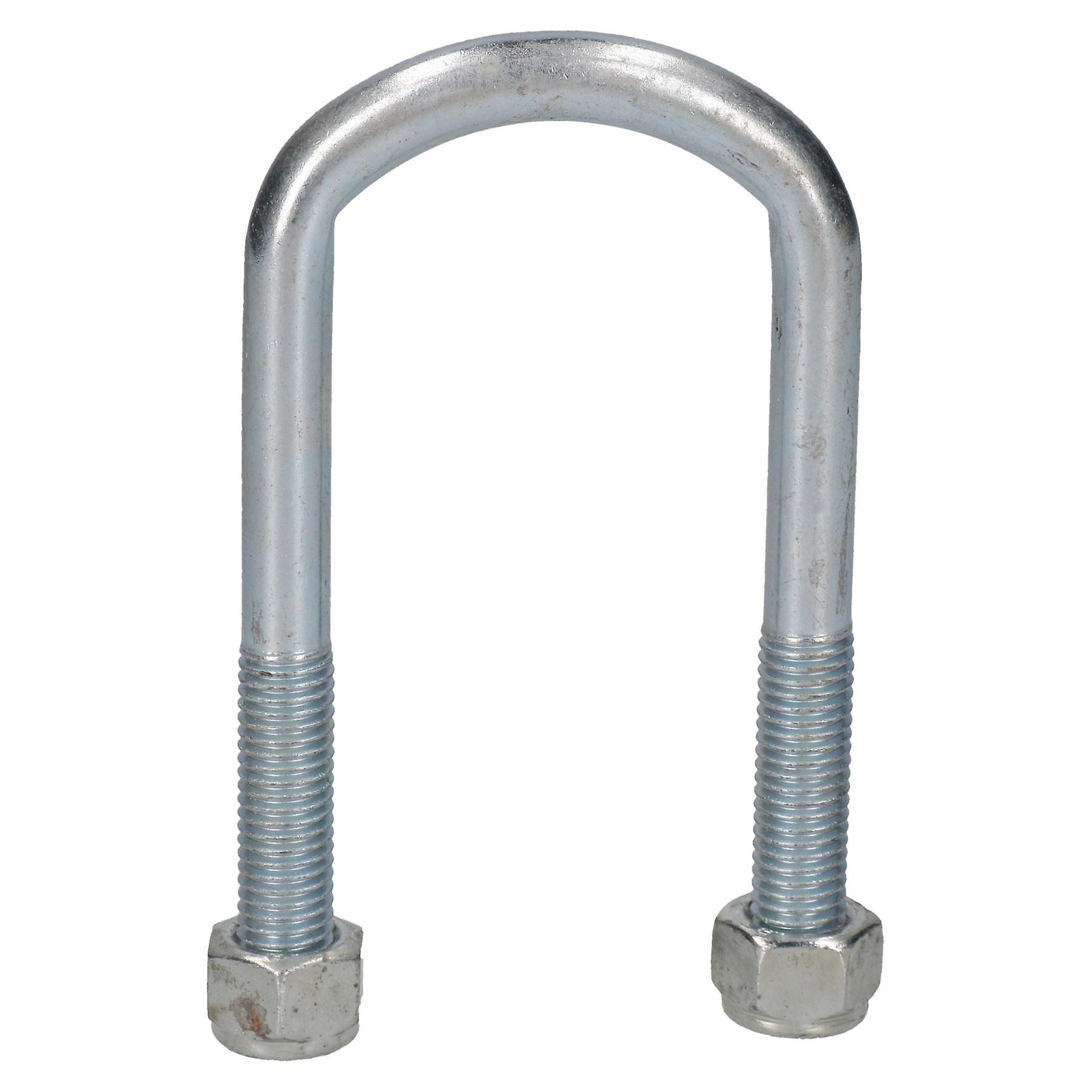 1 Twin Parabolic Leaf Spring High Tensile U Bolt Nuts For Ifor Williams Trailers