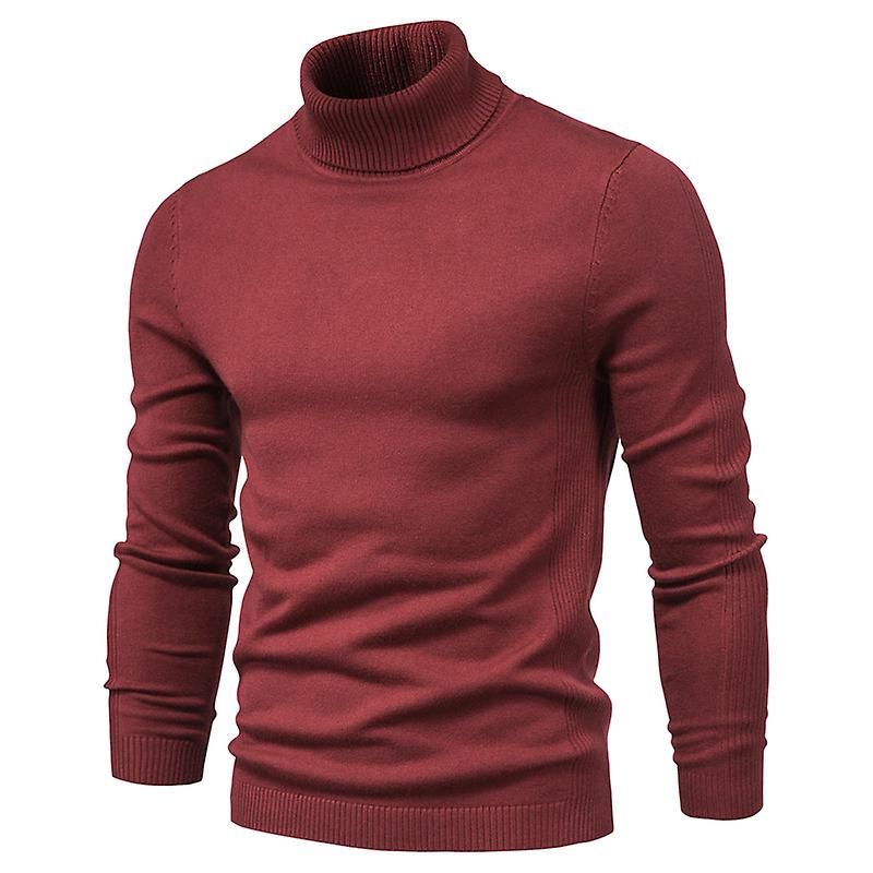 Neue Qualität Winter Herren Pullover Lässiger Rollkragenpullover Dicke Pullover Sol