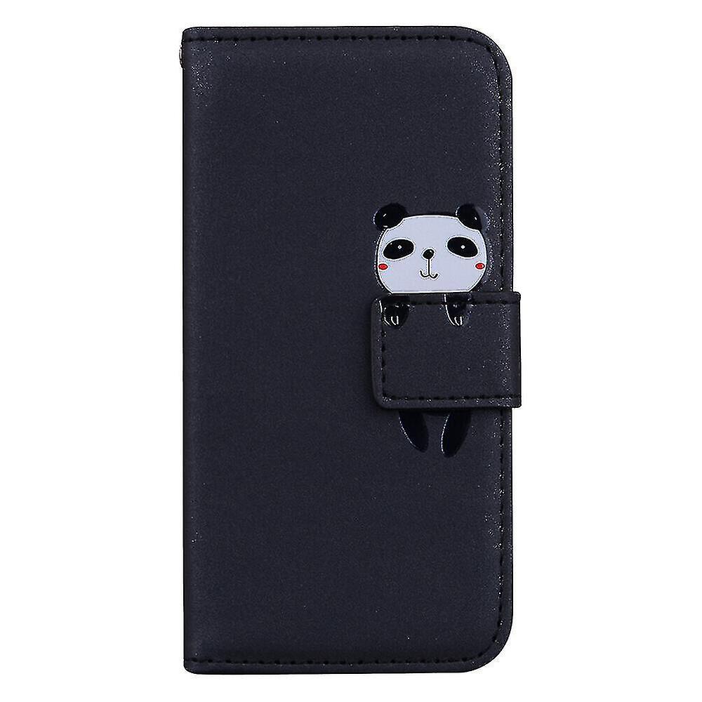 Compatible Google Pixel 5a 5g Case Shockproof Funny 3d Animal Panda Flip Pu Leather Cute Magnetic Cl