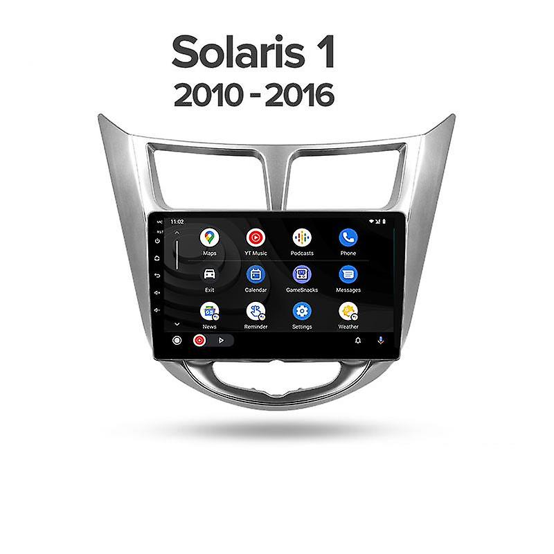 For Hyundai Solaris Accent 1 2010-2016 Android Car Radio Video Stereo Multimedia Player Carplay