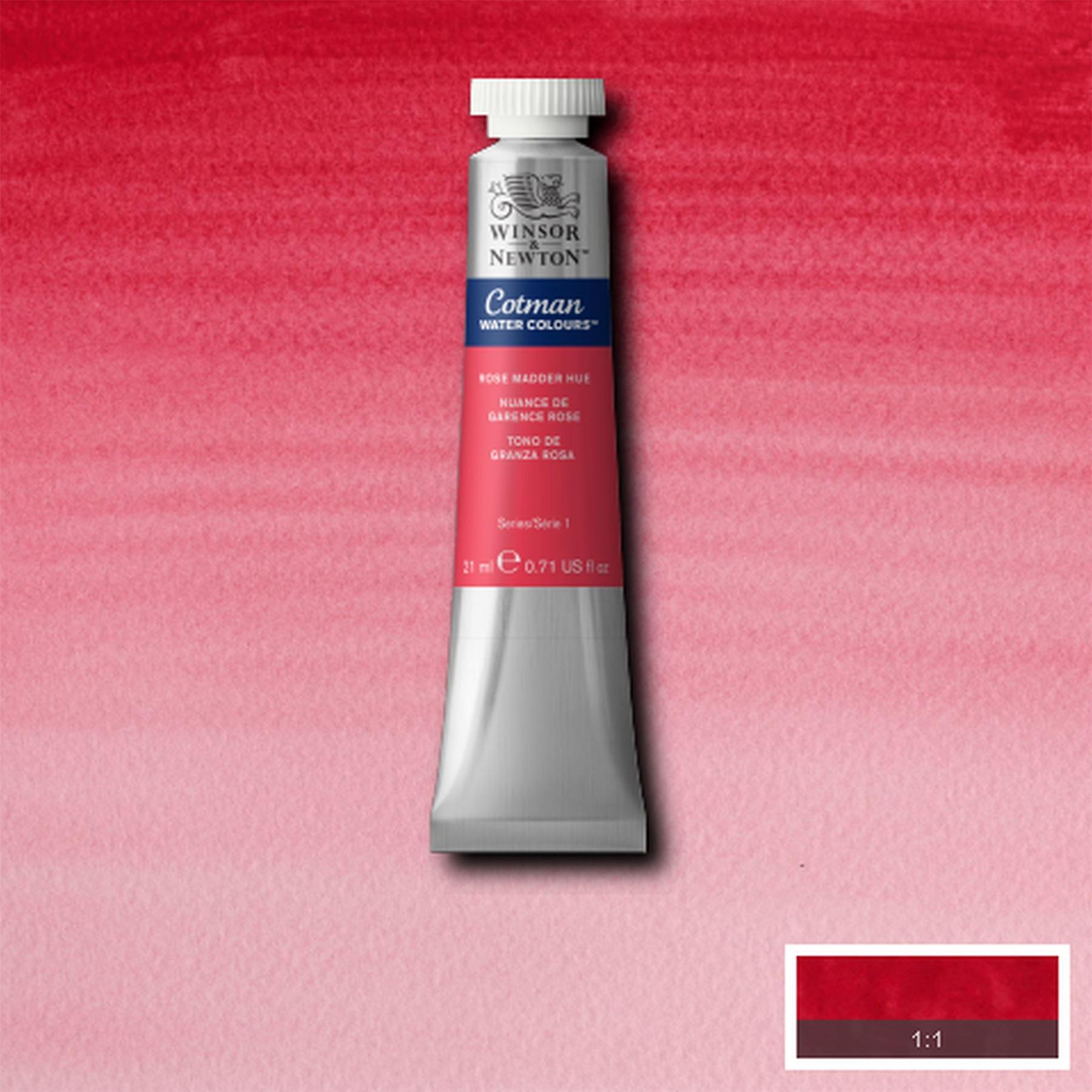 Winsor & Newton Cotman Watercolour - Rose Madder - 21ml