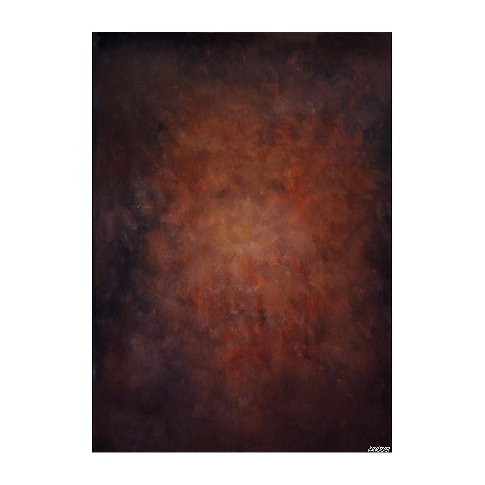 1.5 * 2.1m/5 * 7ft Photography Background Brown Retro Wall Backdrop