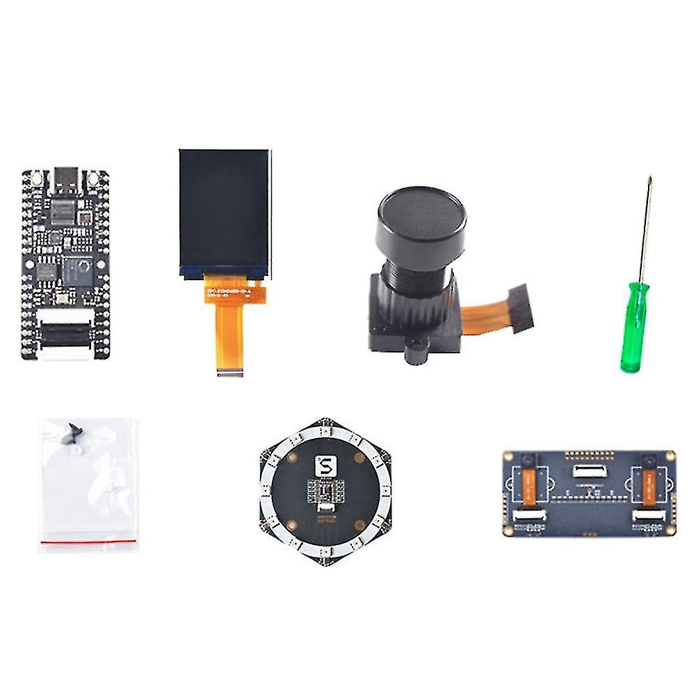 For Maix Bit Kit Development Board Risc-v Ai+lot K210 With 2.4inch Screen/camera/mic /binocular Cam