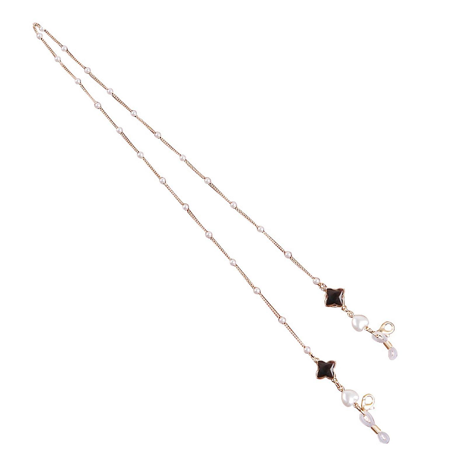 Szemüveglánc Retro divat olvasószemüveghez Gyerekek Felnőttek Fekete