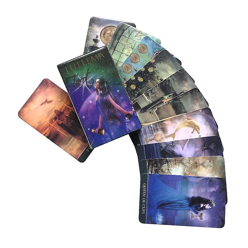 78 Card Thelema Tarot Oracle Card For Entertainment Fate Divination Card Game Tarot And A Variety Of Tarot Options Pdf Guide