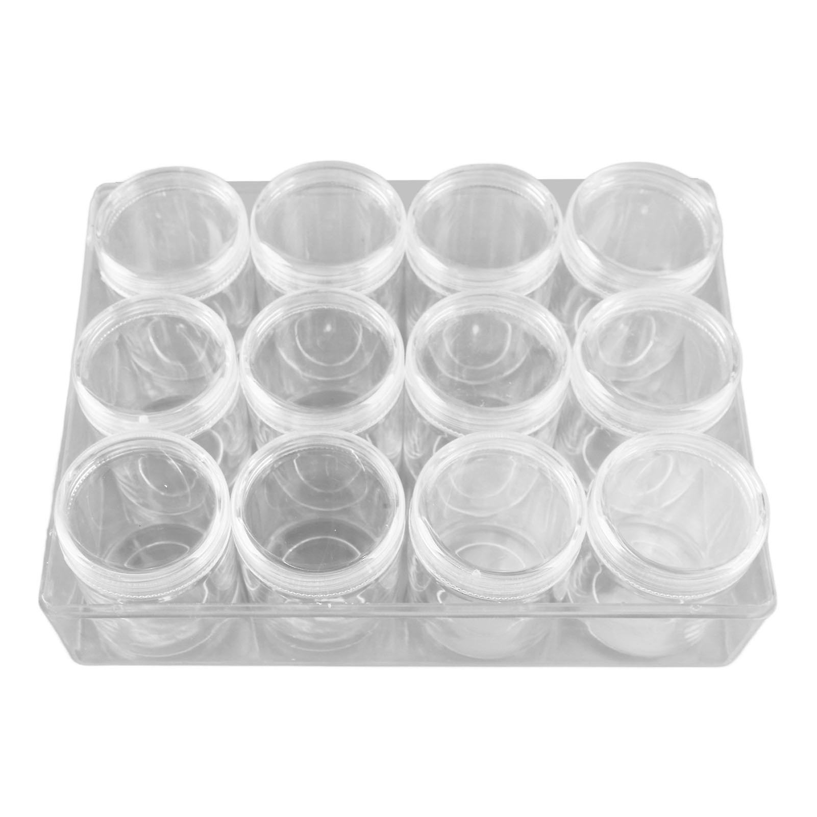 Medicine Box, Grids, Transparent, Spiral, Organizer, Buttons