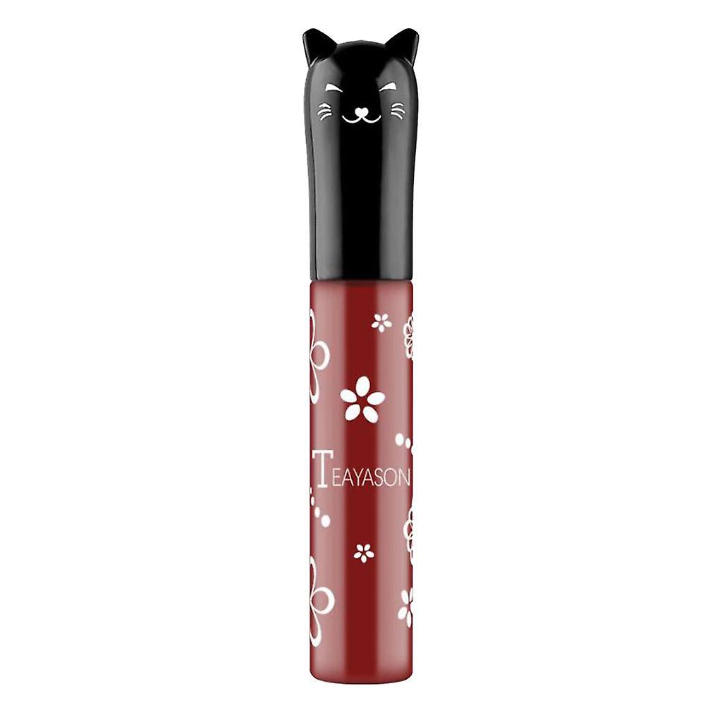Wasserfester Make-up Flüssiger Lippenstift Feuchtigkeitsspendend Lang anhaltender Lipgloss Tint Chili