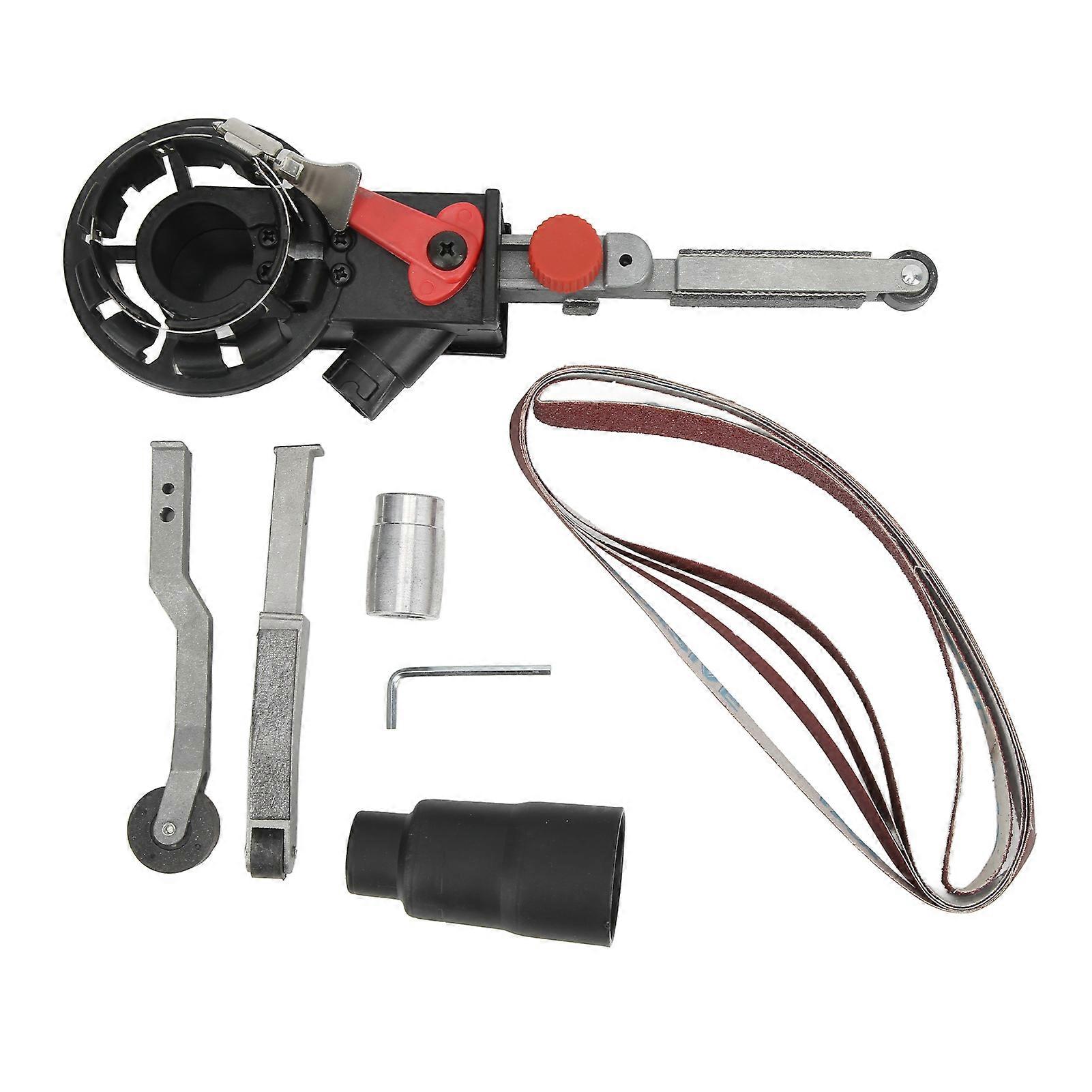 15mm Wide Angle Grinder to Belt Sander Adapter Variable Speed Sanding Belt Machine Tools