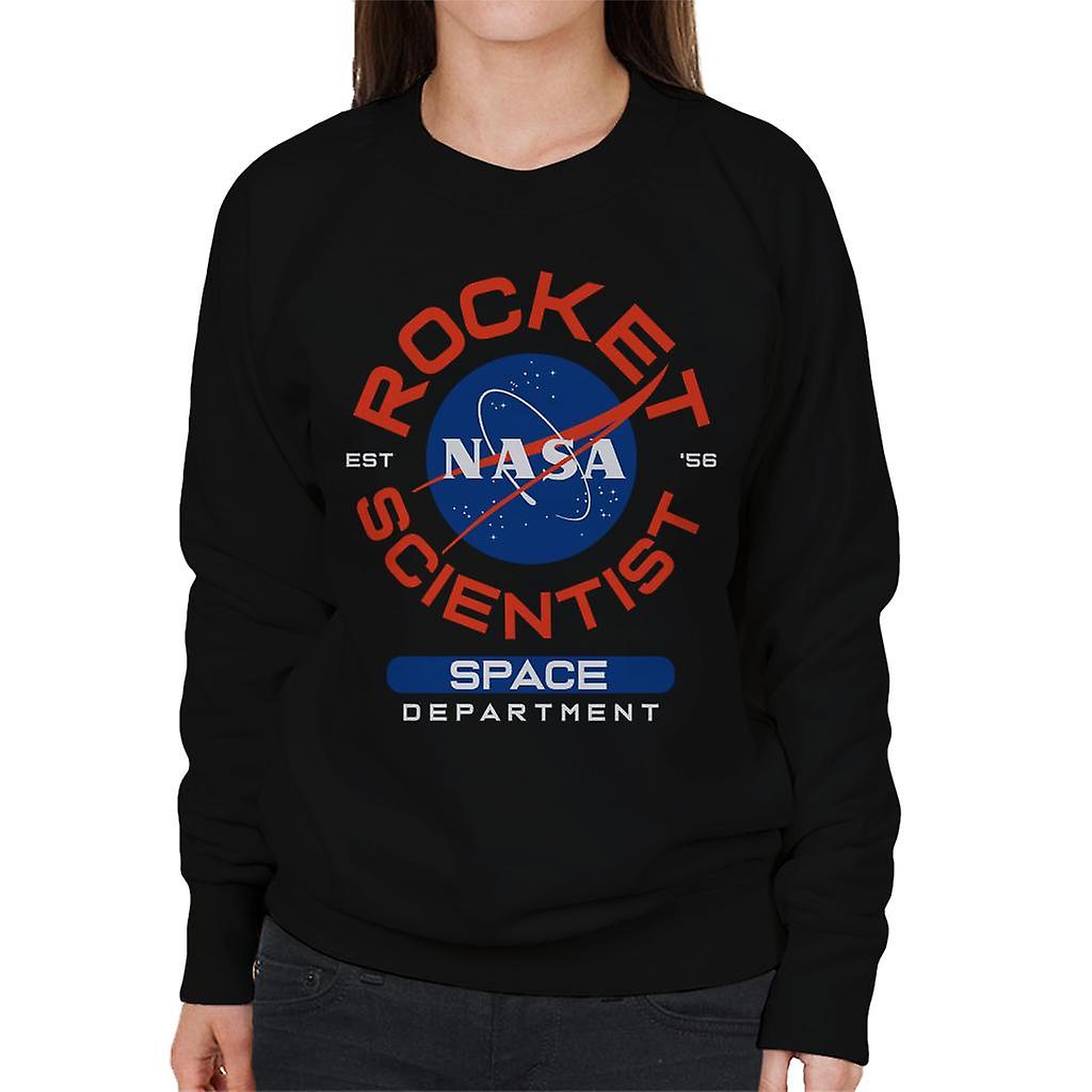 NASA Space Department Rocket Scientist Women's Sweatshirt