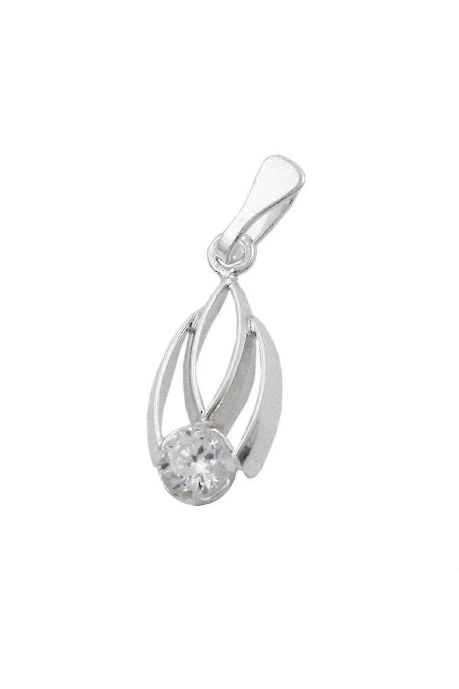 Pendant White Zirconia Silver 925 - Gl91512