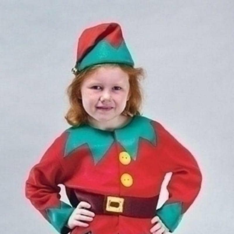Santa's Helper Girls Costume Cc612