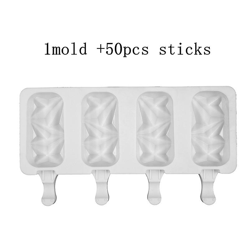 8 هول سيليكون الآيس كريم العفن ماغنوم سيليكون العفن DIY عصير الفاكهة الآيس البوب مكعب صانع الجليد صينية الملوثات العضوية الثابتة