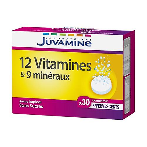 12 Vitamins + 9 Minerals 30 effervescent tablets