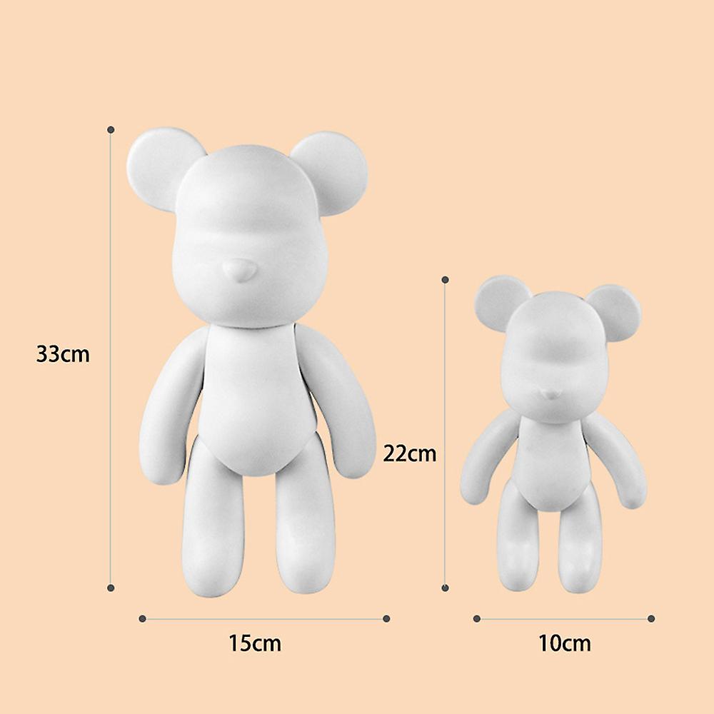 DIY Maleri Bamse Violent Bear Kit Set Fluid Maleri Creative Home Decor
