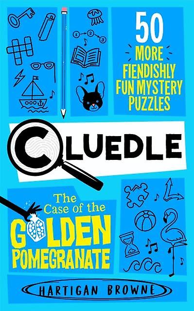 Cluedle The Case Of The Golden Pomegranate by Hartigan Browne Paperback Book