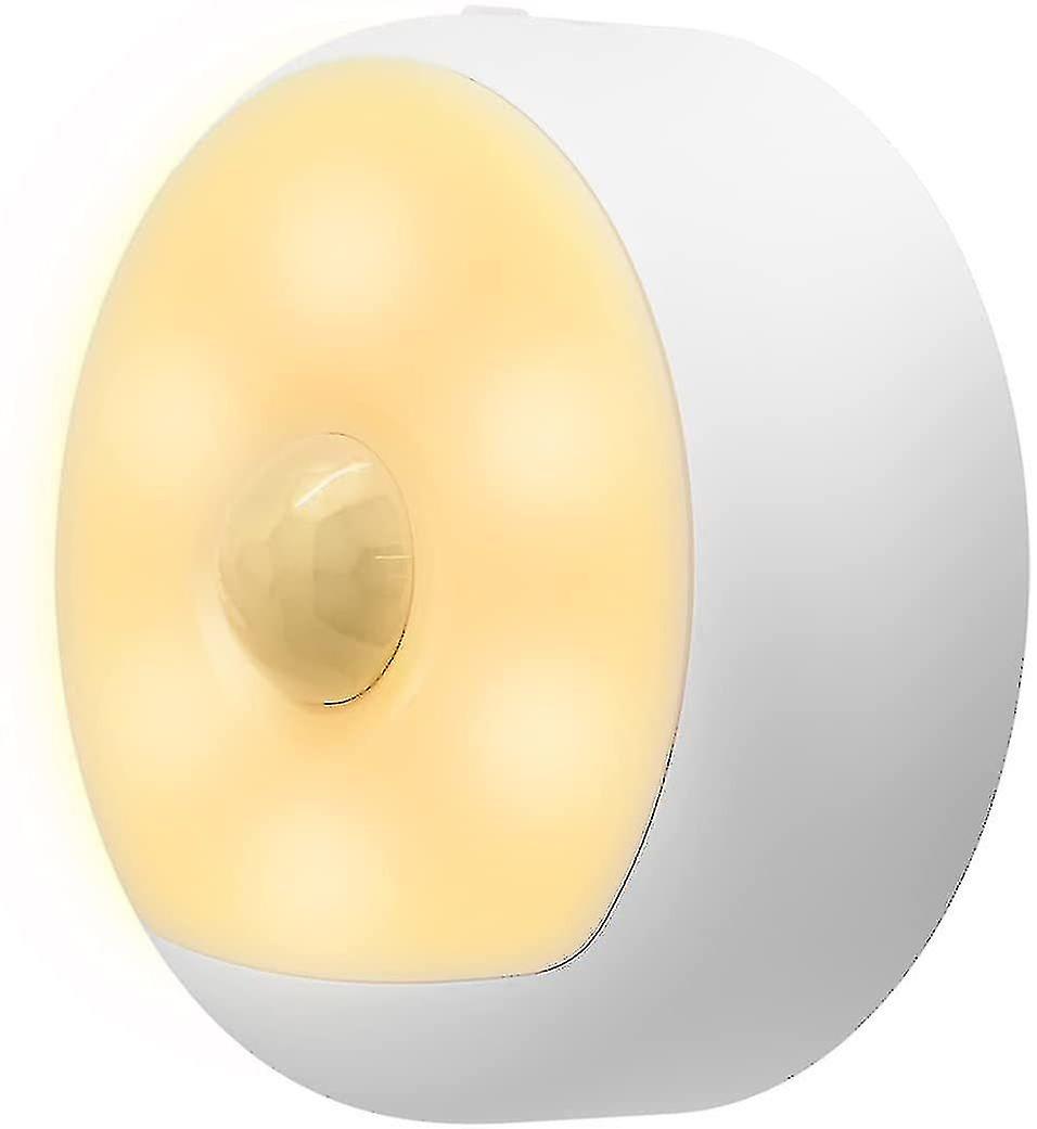 Night light with motion sensor (rechargeable) white