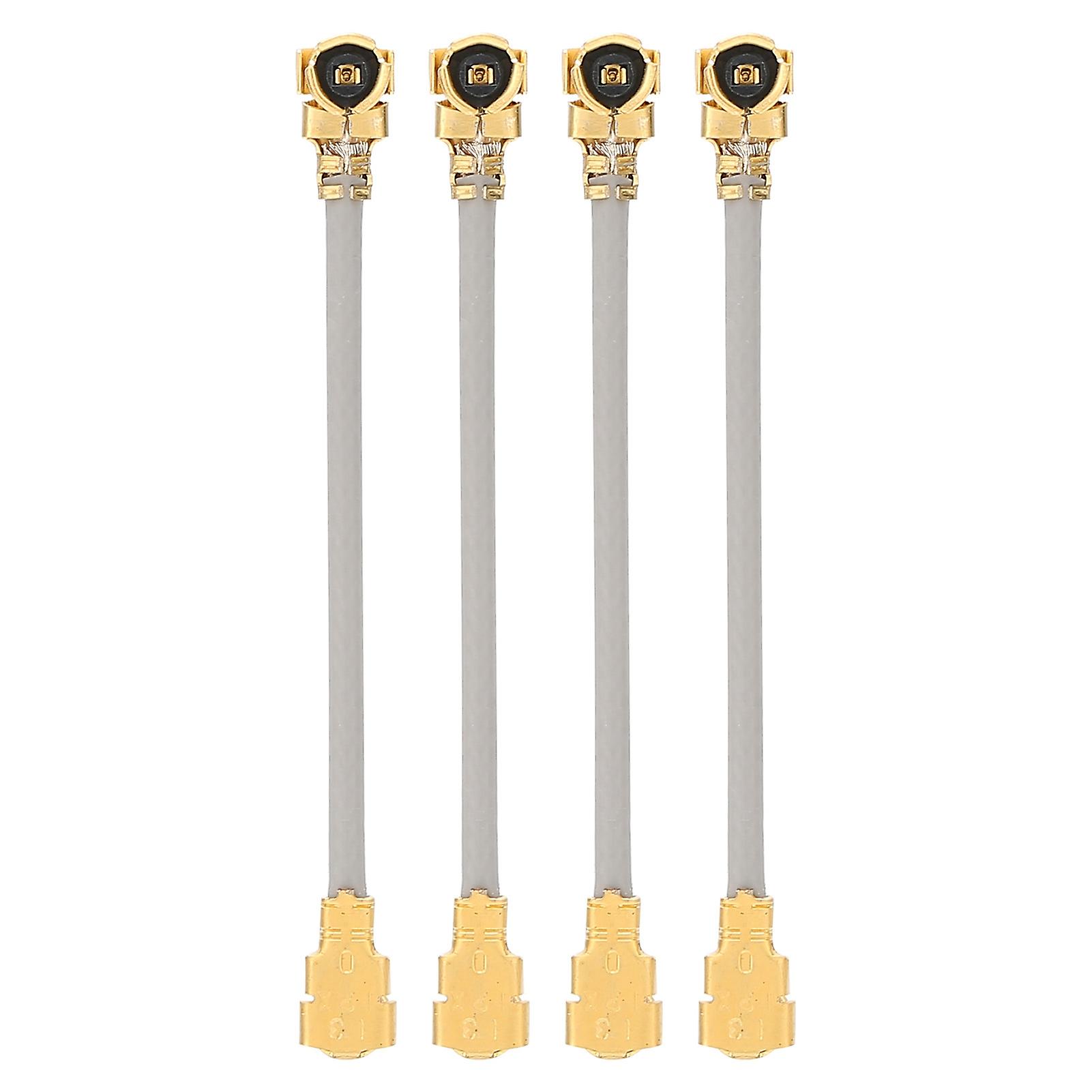 4Pcs IPEX Extension Cord Female to Female Network Card Connection Adapter Cable 3cm