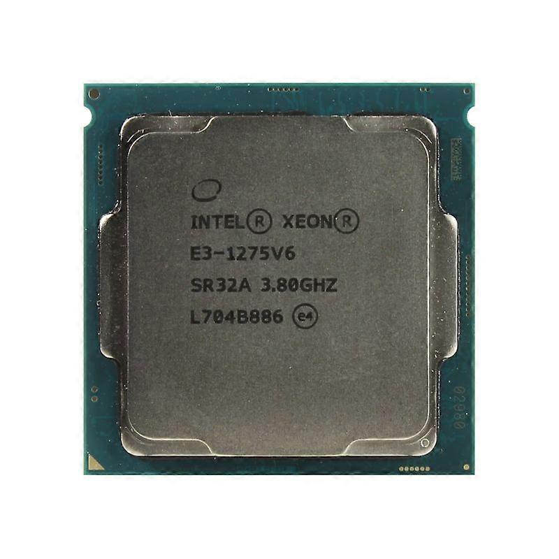 Xeon E3-1275V6 CPU - Socket LGA 1151 4 Cores 8 Threads 4.0GHz 8MB L3 Cache 72W.