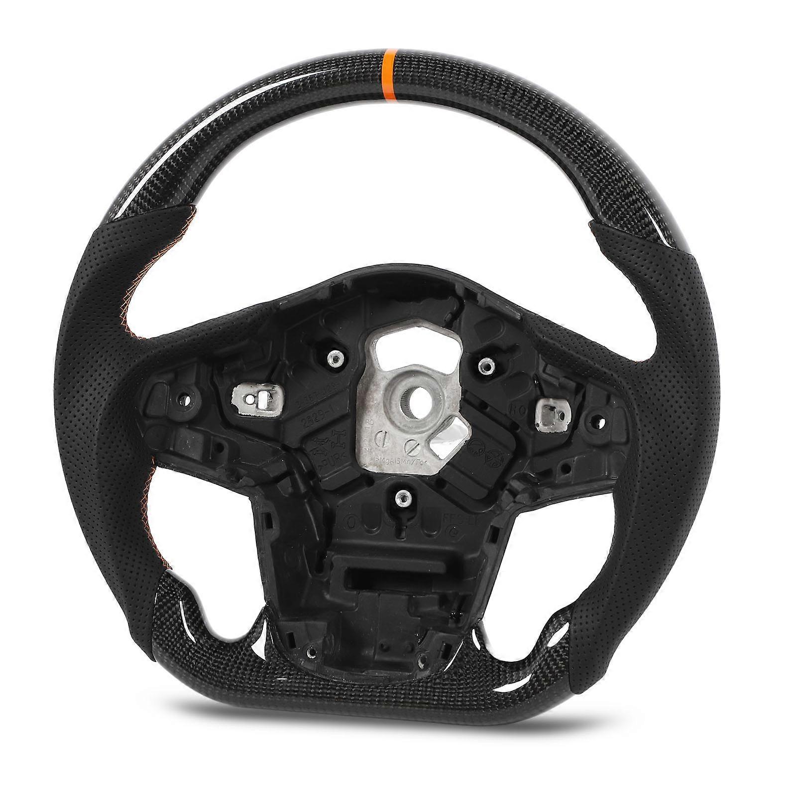Kulfiberrat perforeret læder D type racing design til GR Supra A90 J29 2020 til 2024