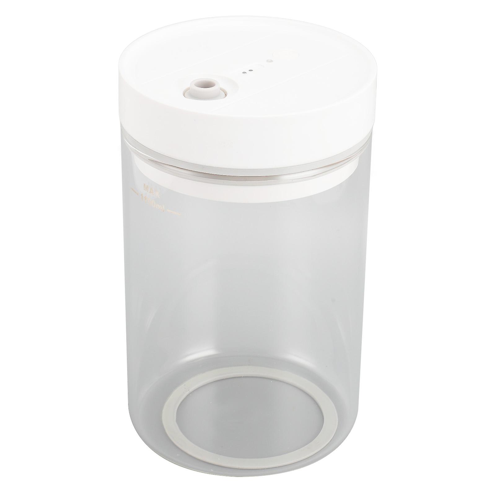 1100ml Electric Coffee Canister Glass Vacuum Sealer Jar Lasting Freshness Food Storage Container for Tea Leaf Bean