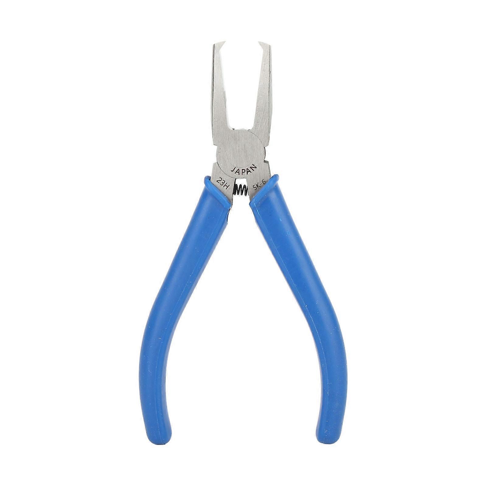 DEWIN Model Nippers, 5.3in End Cutting Pliers 6mm Blade Width Cutter Tool for Resin Wire Plastic