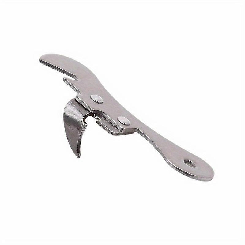 Stainless Steel Manual Can Opener - Multifunctional Iron Can and Beer Bottle Opener - Durable Kitchen Tool