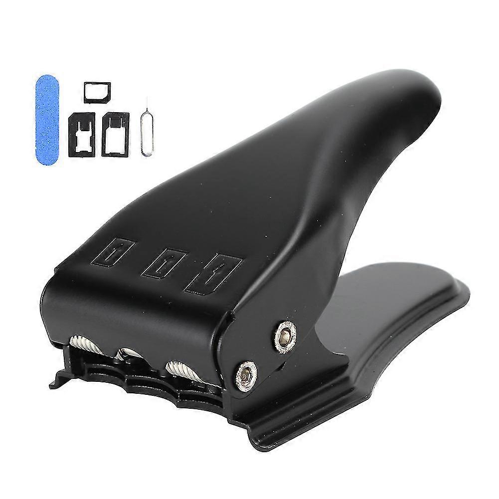 3 in 1 SIM Card Cutter with SIM Adapter and Needle - Universal Standard Micro Nano SIM Card YX