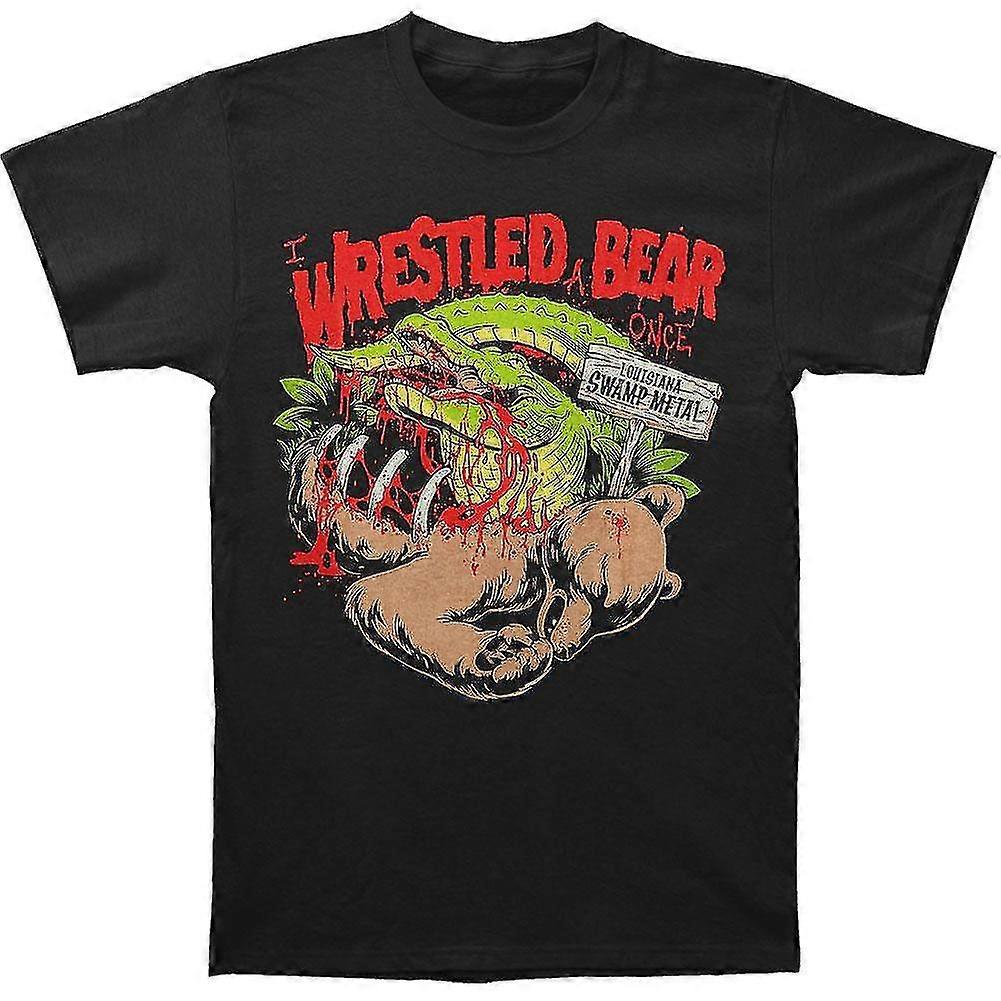 Iwrestledabearonce Swamp Kovové tričko