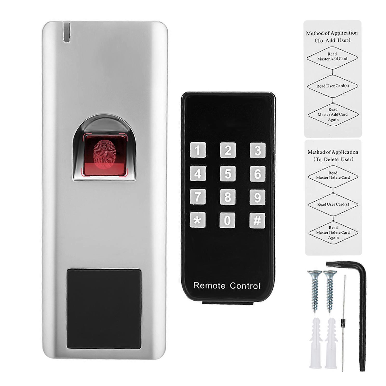 Controllo accessi biometrico con impronta digitale RFID 125KHZ Wiegand 26 IP66 Controller porta impermeabile