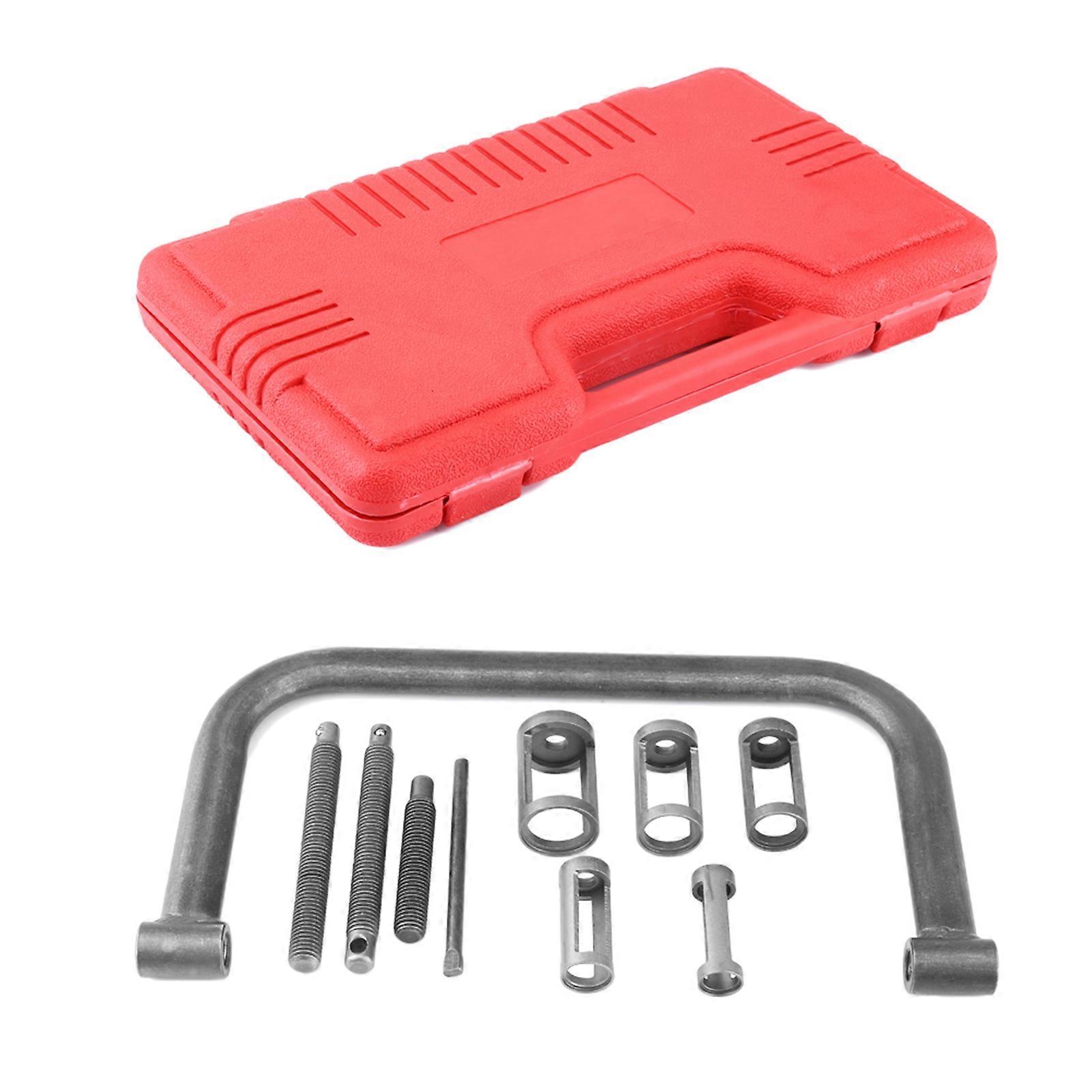 10 Pcs Valve Spring Compressor Kit Removal Installer Tool For Car Van Motorcycle Engines