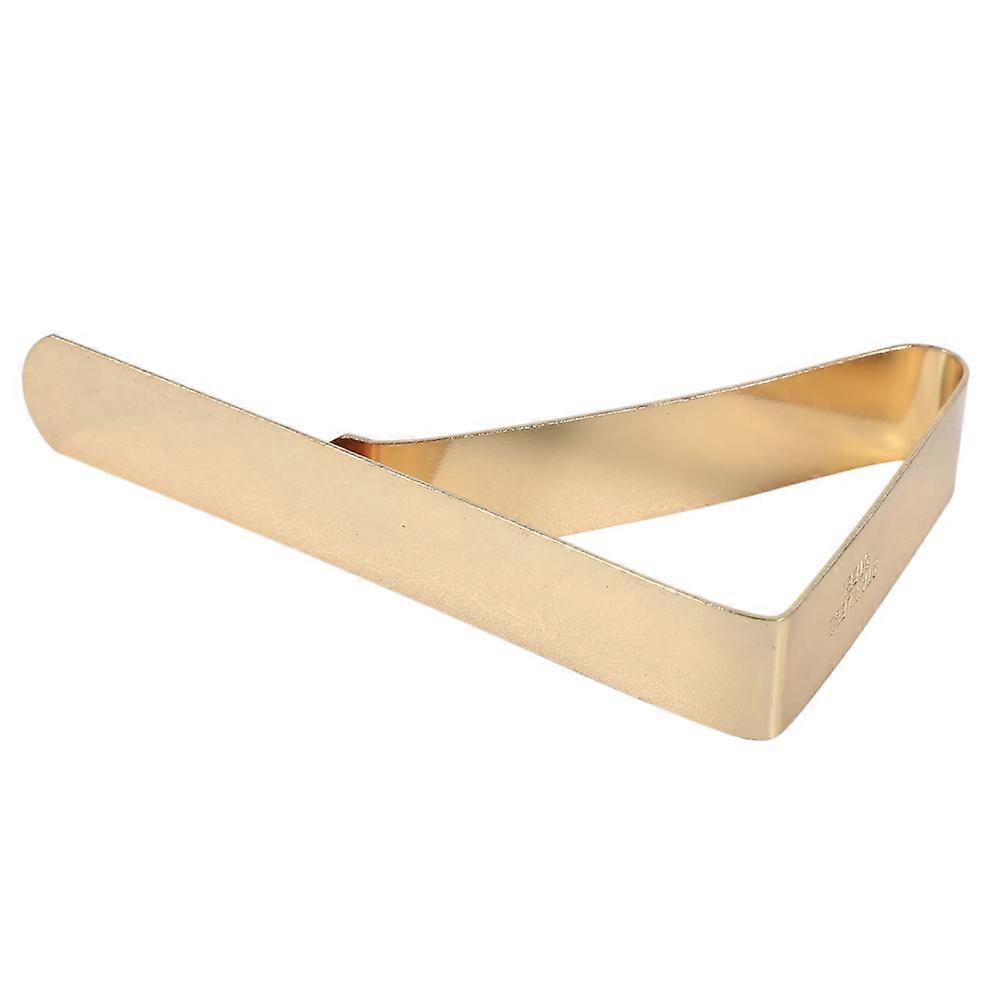 قابل للتعديل الفولاذ المقاوم للصدأ مفرش المائدة مقاطع الزفاف مأدبة في الهواء الطلق نزهة الذهب