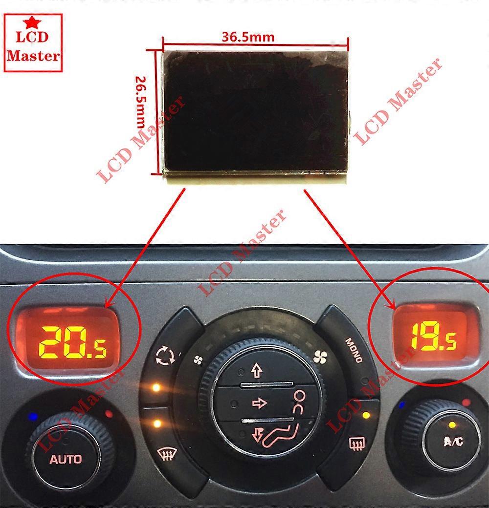 1Pcs Car ACC Lcd Panel Module Display Monitors Pixel Repair Air Conditioning Information Screen For Peugeot 308 308CC 408