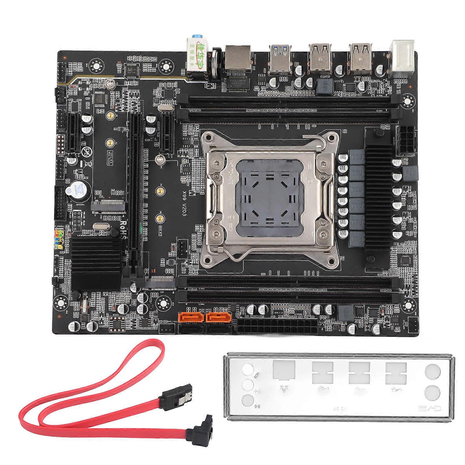Motherboard USB3.0 Interface DDR4 Dual Channel Memory LGA2011?3 Pin PCB Material Computer Motherboards