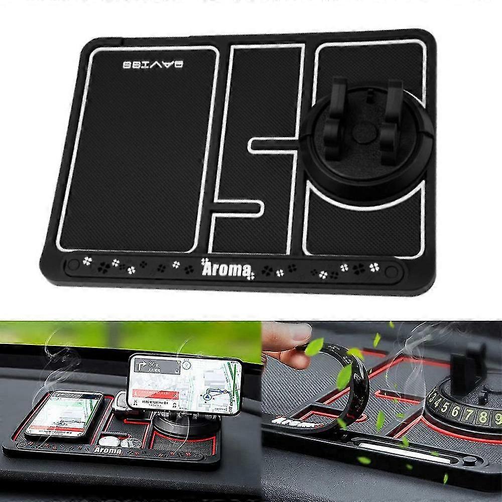 360non-slip 4 In 1 Car Dashboard Gps Phone Holder Phone Pad Mat