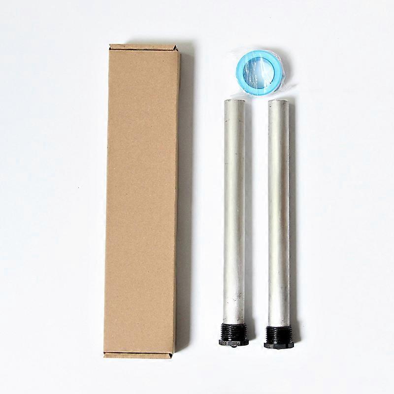 2Pcs Magnésium Rod Kit Noir Soudure Cap Échelle Inhibition NPT3 / 4 Tige d’anode de chauffe-eau pour RV