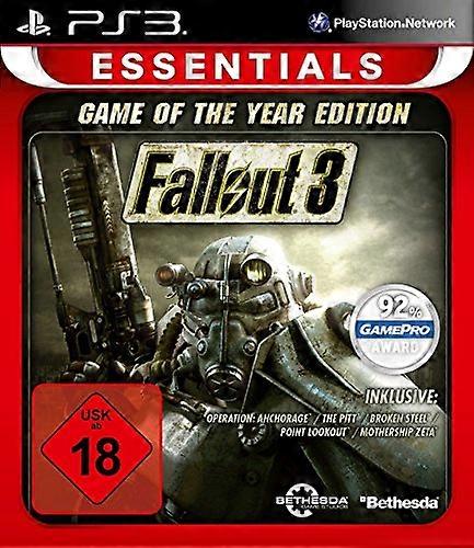Fallout 3 Game of the Year Edition Essentials (USK ab 18 Jahre) PS3 - New & Sealed